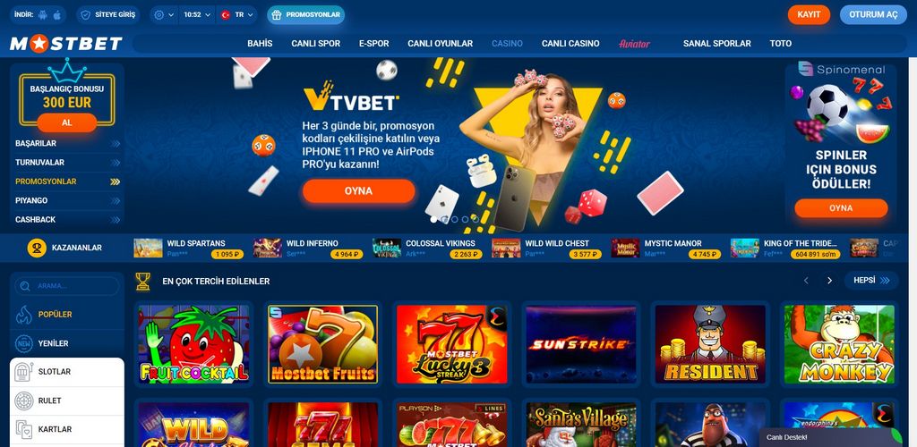Mostbet daxildir Mostbet daxildir