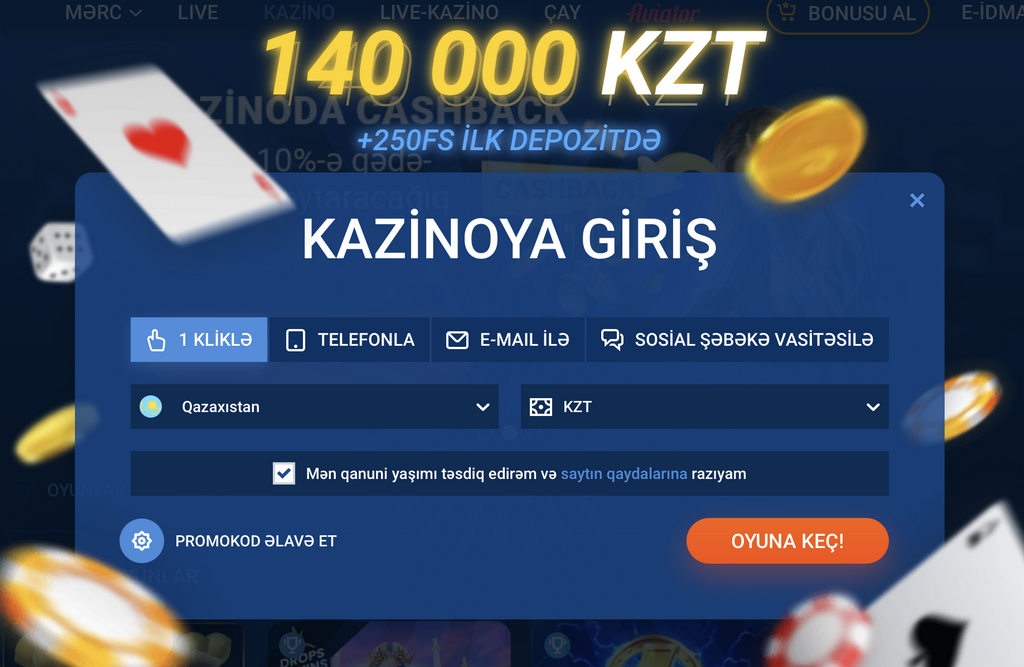 Mostbet daxildir